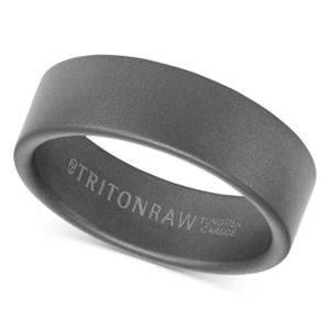 Brand new Triton Raw tungsten men’s ring